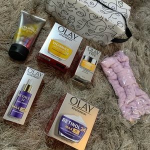 Olay Vitamin C Peptides AND Retinol 24 Max Bundle